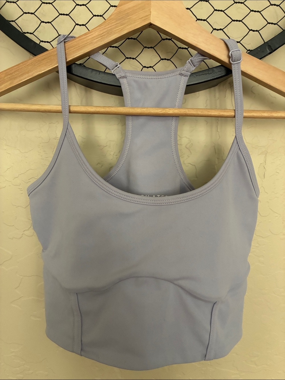 Light Lavender Racerback Performance Bralette